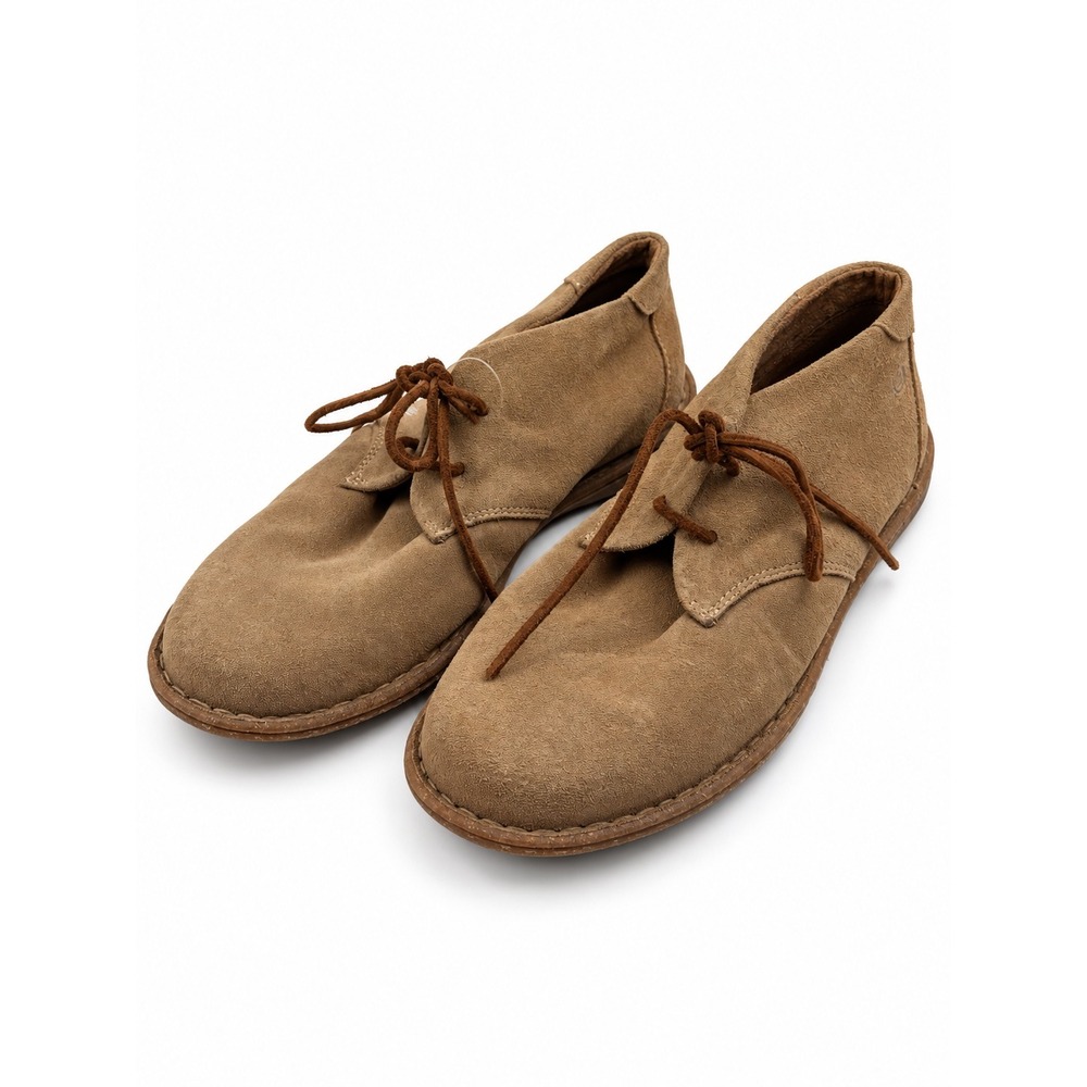 Born Vintage Y2K Suede Chukka Tan Brown Desert Lace Up Boots Men's Size 10